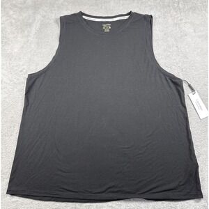 Calvin Klein Performance Women's Dropped Armhole Tank Top Black Size XL NWT